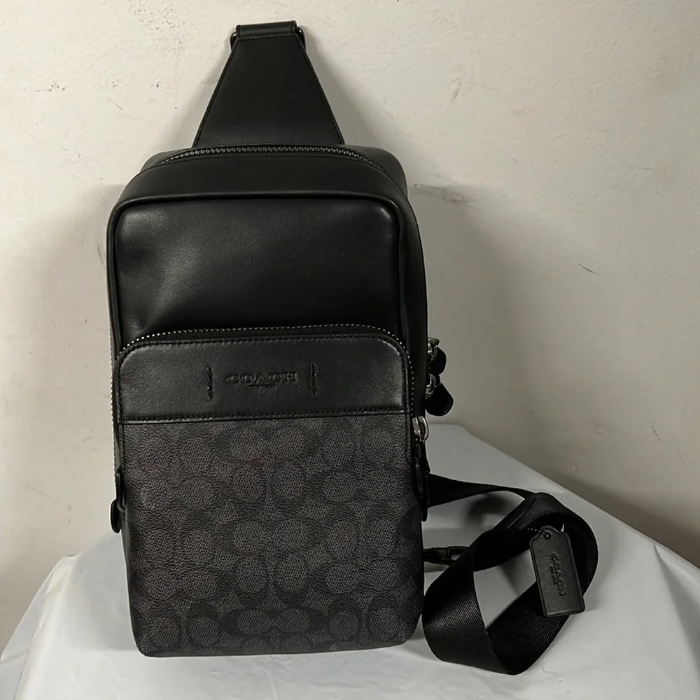 Coach Black Men's Crossbody Messenger Bag